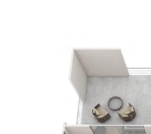 2 Bedroom, 2 Bath (Chatham)