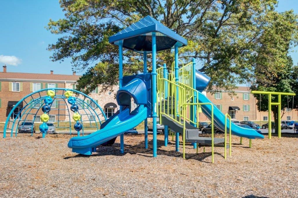 our apartments have a playground for your kids to play