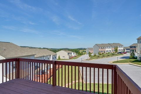 enjoy the view from your balcony at park ridge apartments
