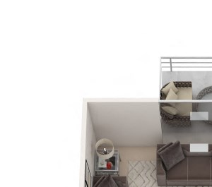 2 Bedroom, 1.5 Bath Townhome 1,184 sq. ft.