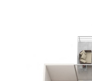 3 Bedroom, 1.5 Bath Townhome 1,184 sq. ft.