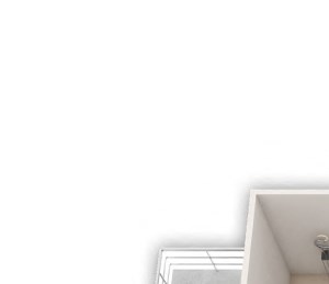 2 Bedroom, 1 Bath 1,100 sq. ft.
