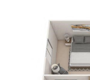 1 Bedroom, 1 Bath
