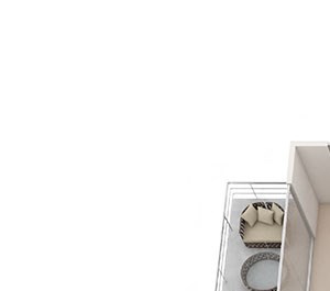 3 Bedroom 2.5 Bath Penthouse