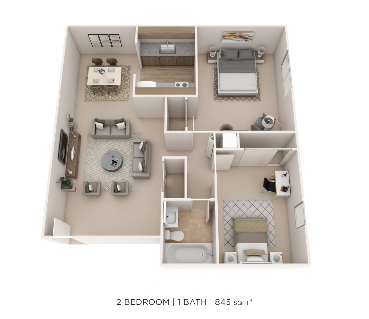 Two Bedroom