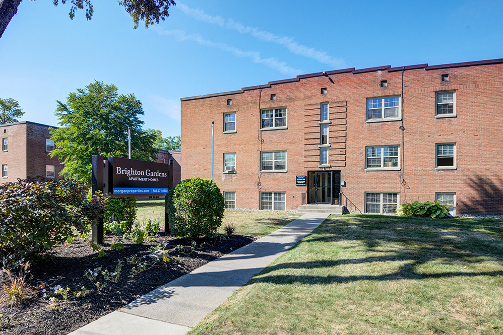 Exterior view of leasing office