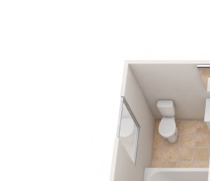 1 Bedroom, 1 Bath 900 sq. ft.