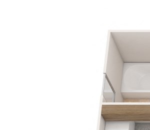 1 Bedroom, 1 Bath 900 sq. ft.