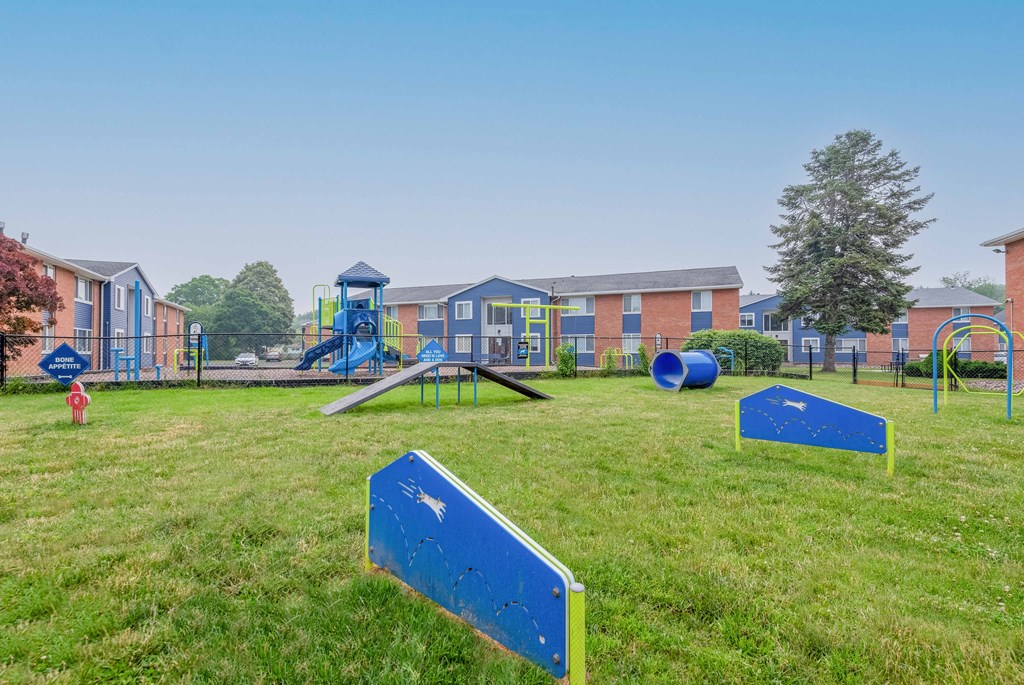 our apartments have a playground for kids to play