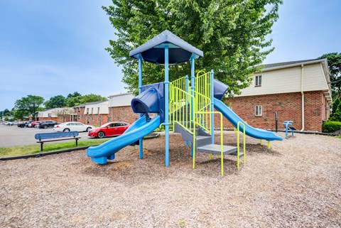 our apartments have a playground for your kids to play