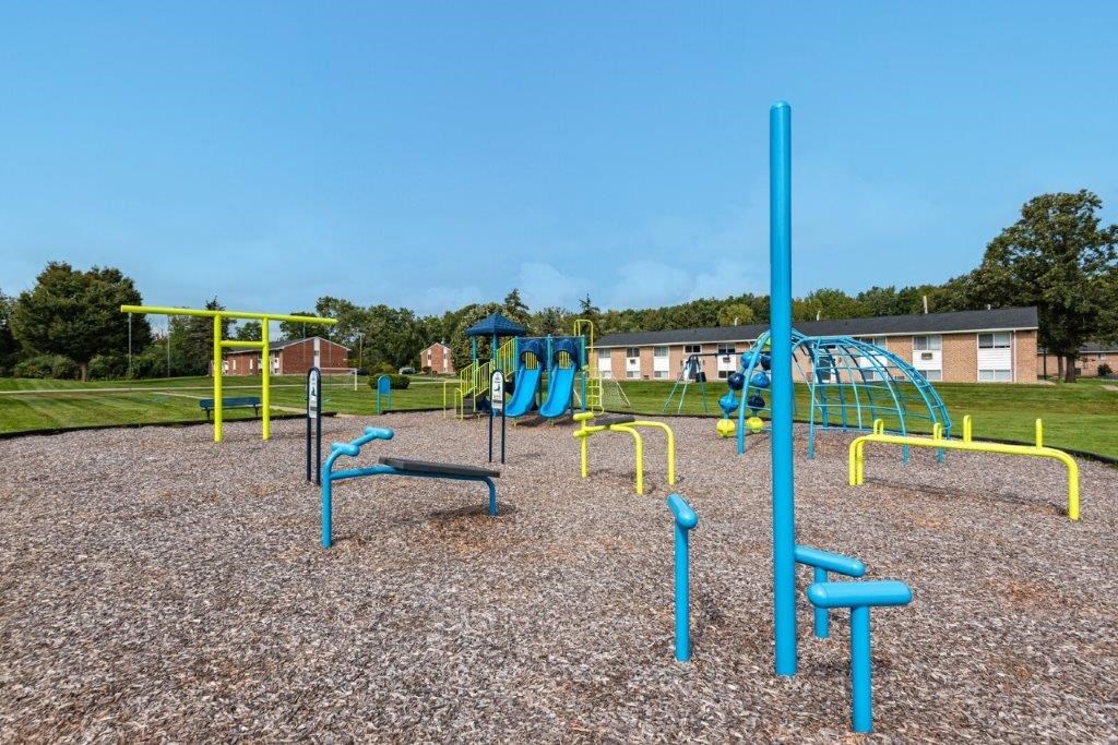 our apartments have a playground for your kids to play
