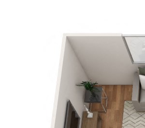 2 Bedroom, 1 Bath 834 sq. ft.