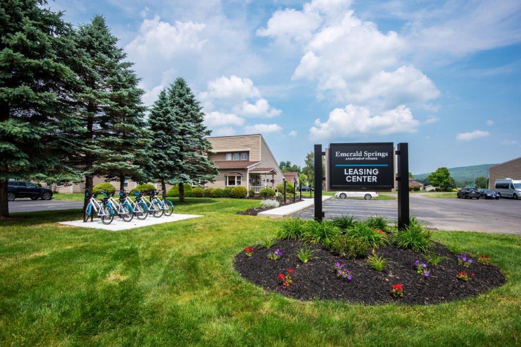 exterior sign next to free bike share