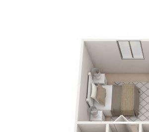 2 Bedroom, 1.5 Bath