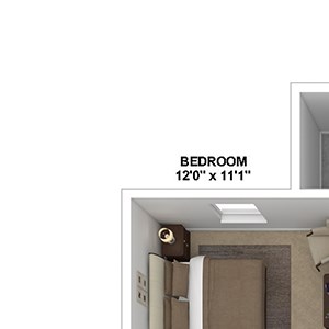 3 Bedroom, 2 Bath 1,635 sq. ft. - Carrington
