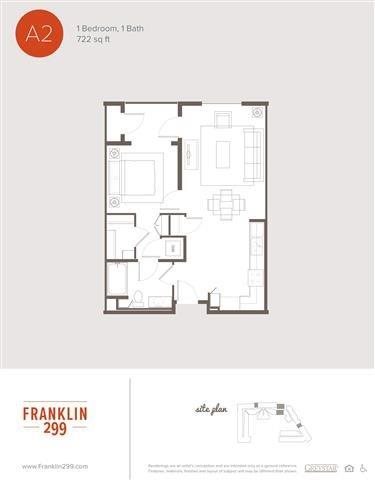A2, 1 br, 1 ba