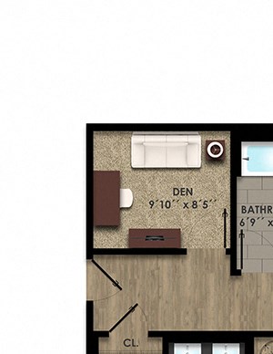 Floor-Plan-2-J Floor-Plan-2-J at K1, San Diego, CA, 92101