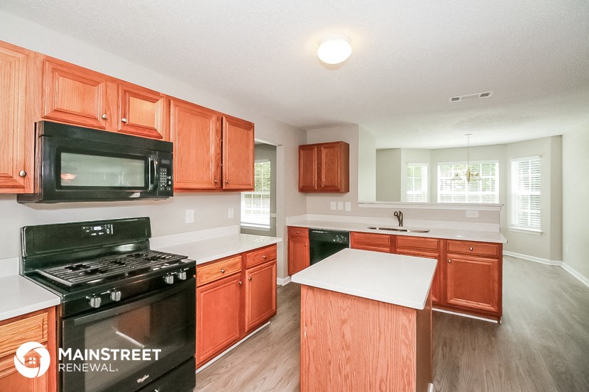 the kitchen is clean and ready for us to use