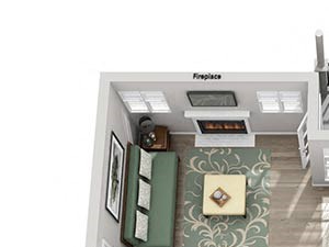 The Palmer at Las Colinas Apartment Homes 1 Bedroom 1 Bath - 707sf The Palmer at Las Colinas Apartment Homes 1B1B 707
