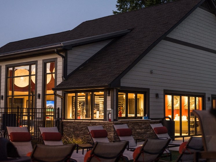 Outdoor Lounge Area at Uptown Buckhead, Georgia