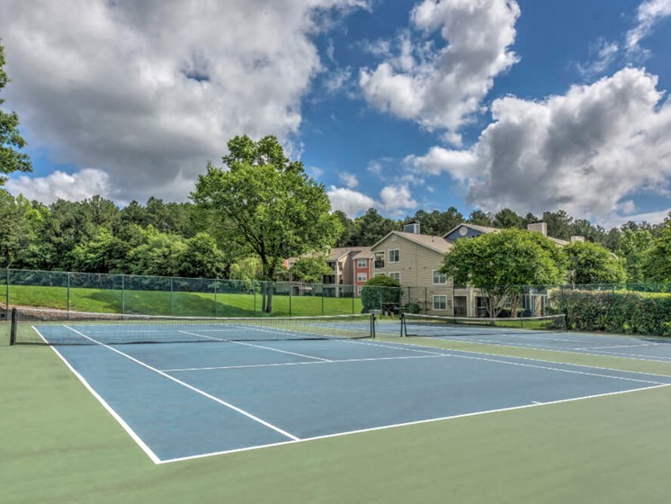 Tennis Court at Crosstown at Chapel Hill, Chapel Hill, NC, 27517