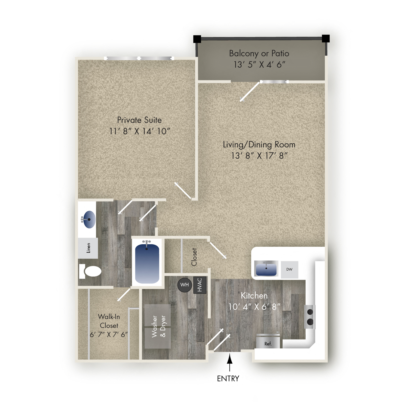 310 Old River Trail 1-2 Beds Apartment for Rent - Photo Gallery 28