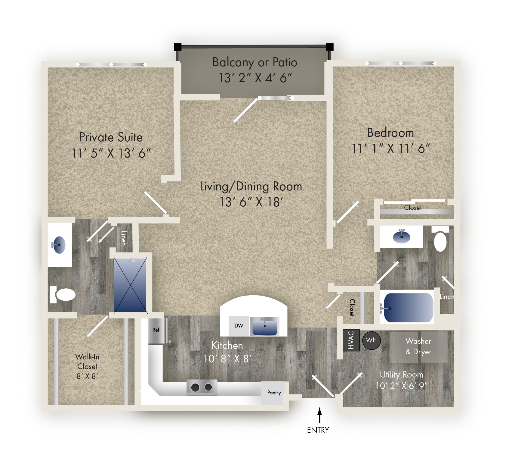 310 Old River Trail 1-2 Beds Apartment for Rent - Photo Gallery 34