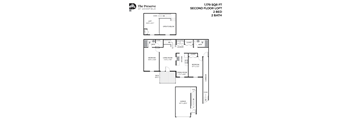 2 Bedroom 2 Bath Loft (1179 Sq. Ft.)