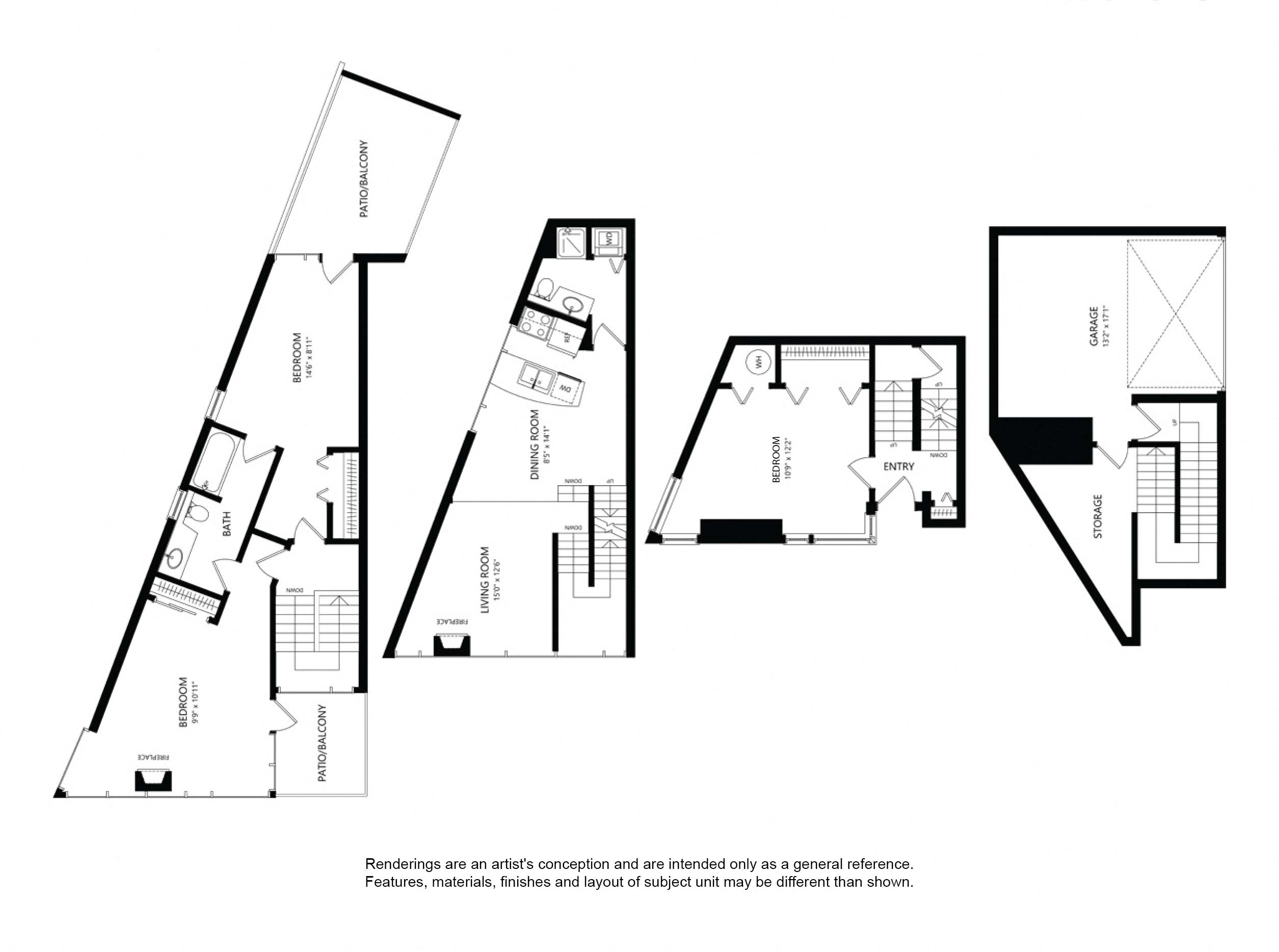 3 Bed 2 Bath