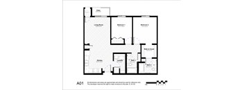 2 Bedroom 2 Bathroom