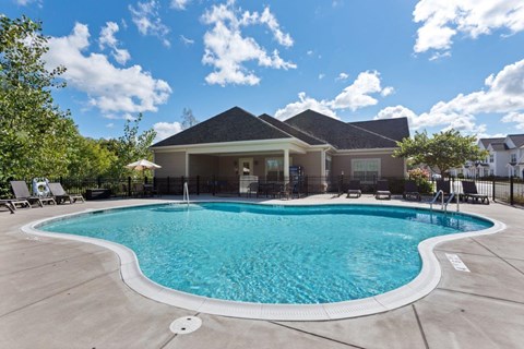 our apartments have a large pool for residents to enjoy