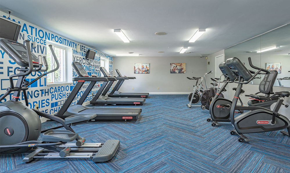 Fitness Center with Equipment