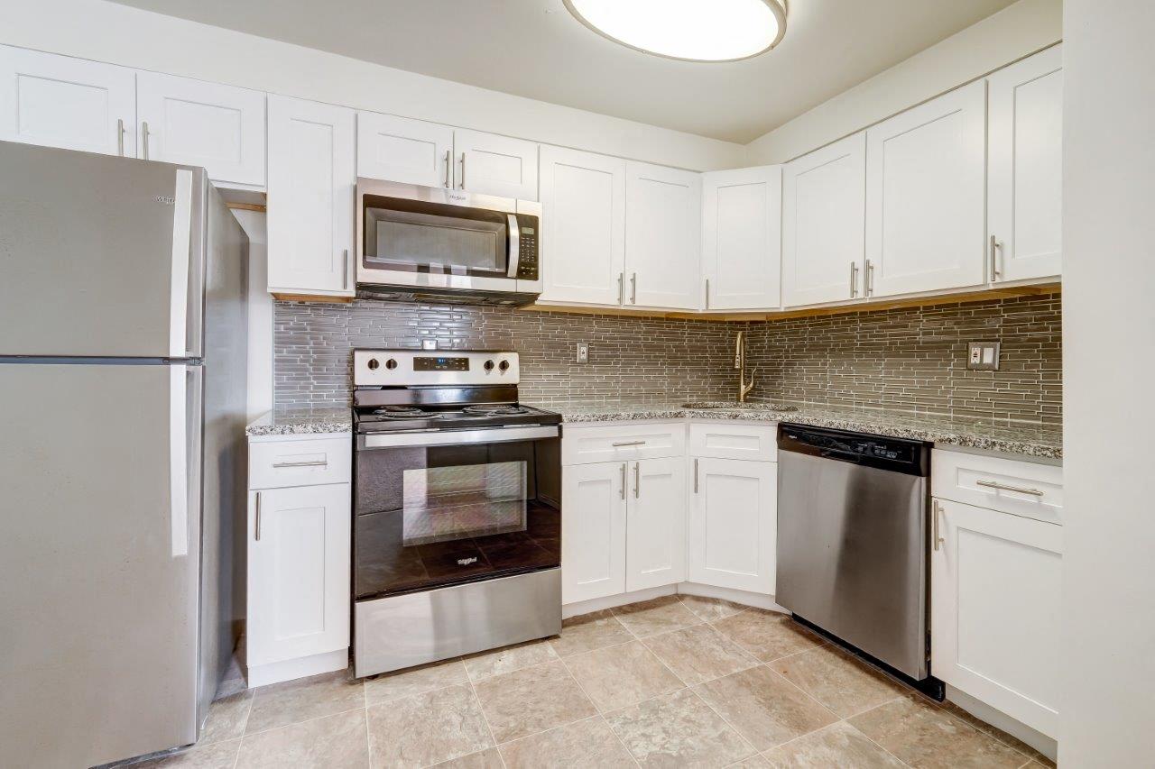 Kitchen with Stainless Steel Appliances