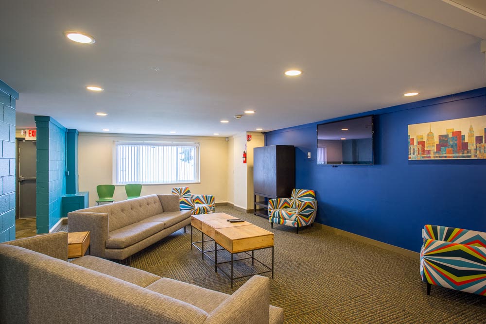 Clubhouse with Lounging Area