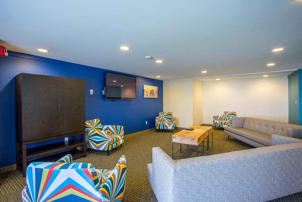 Clubhouse with Lounging Area
