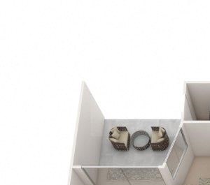 2 Bedroom, 1 Bath 930-1,002 sq. ft.