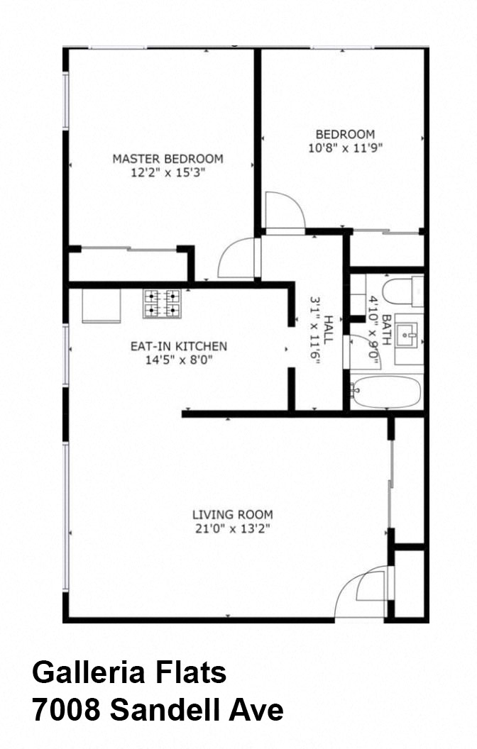 2 Bedrooms