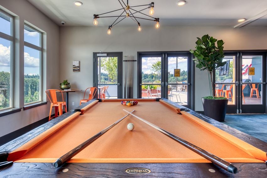 The Merc Apartments Clubhouse Pool Table - Photo Gallery 1