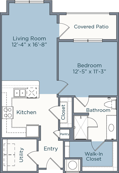 Independent Living Apartment Floor Plan A2 Independent Living Apartment Floor Plan A2