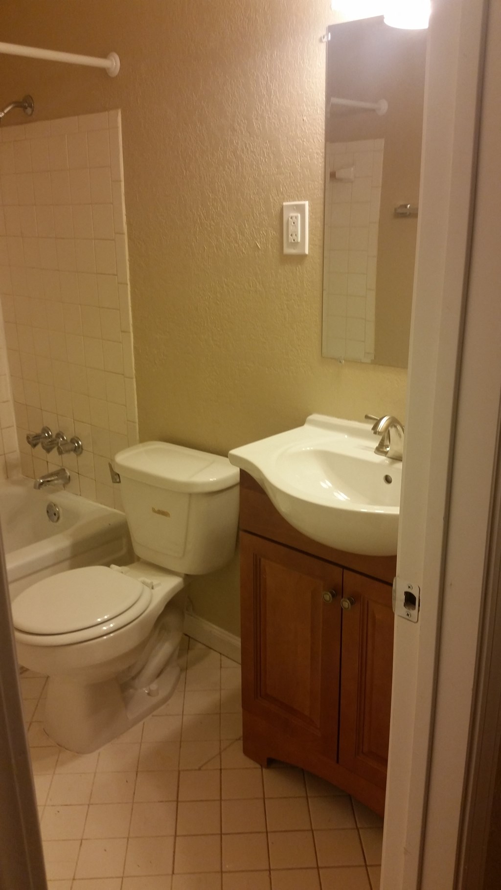 a small bathroom with a toilet and a sink