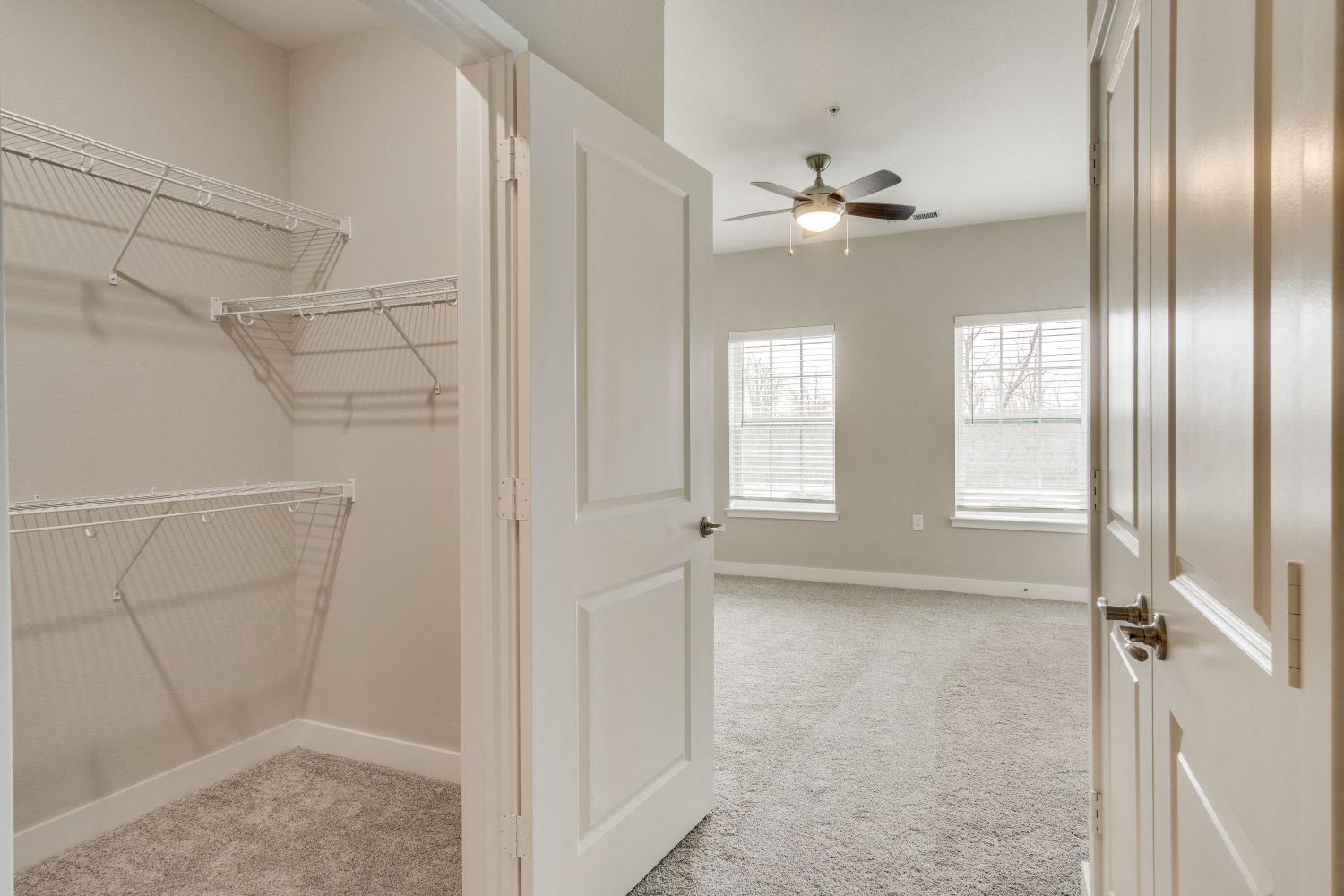 Bedroom Closet (Laurel) at Village Place Apartments, Romeoville, 60446