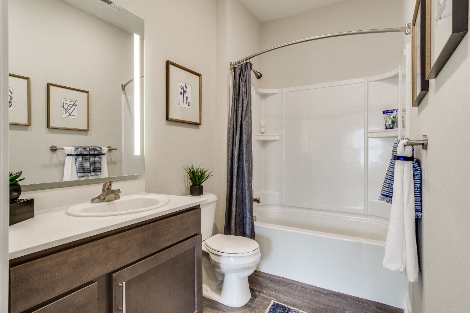 Bathroom (Cedar) at Village Place Apartments, Romeoville, 60446