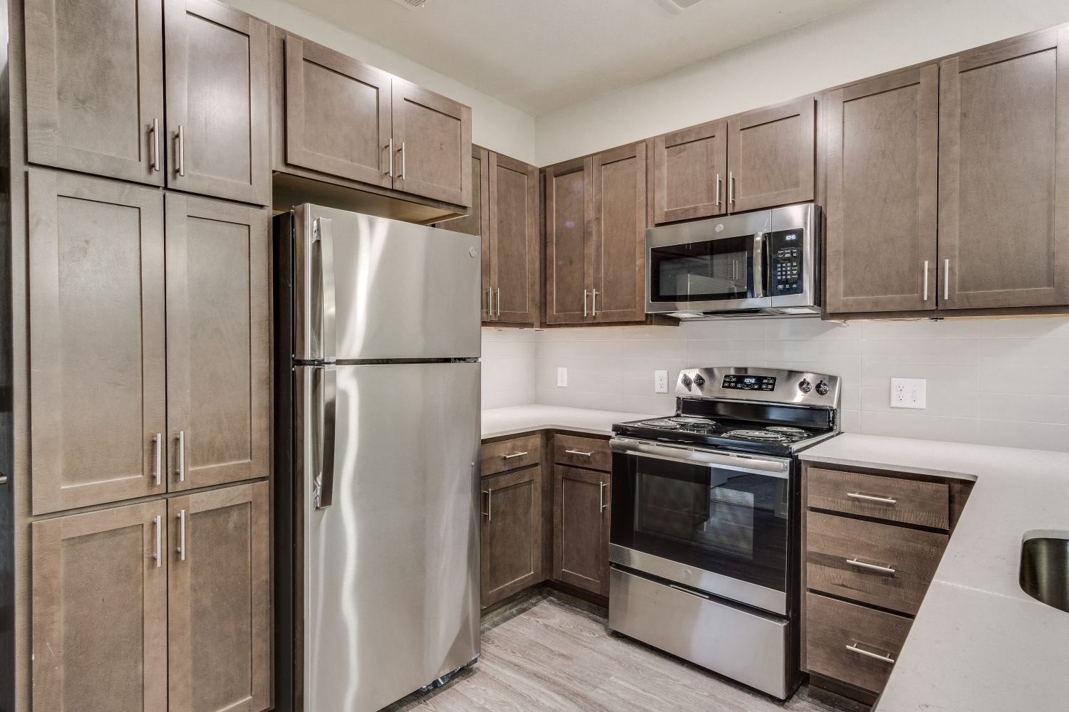 Stainless Steel Appliances (Laurel) at Village Place Apartments, Romeoville, 60446