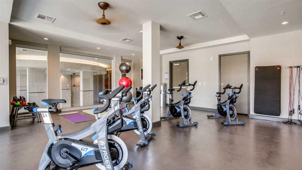 Private spin studio.
