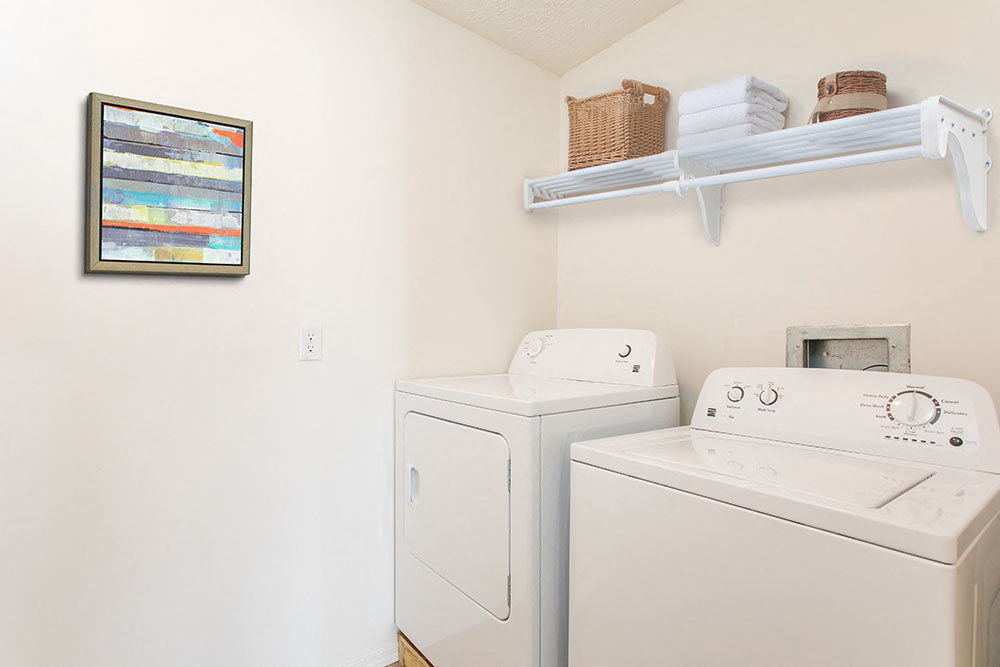 side by side laundry