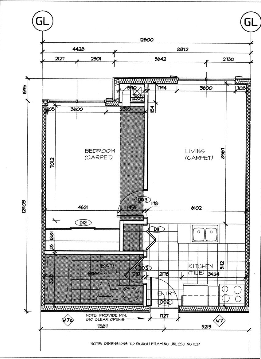 1 Bedroom, 1 Bathroom