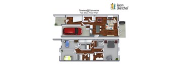 3 Bedroom 2.5 Bath Townhome