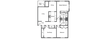 2 Bedrooms, 2 Bathrooms