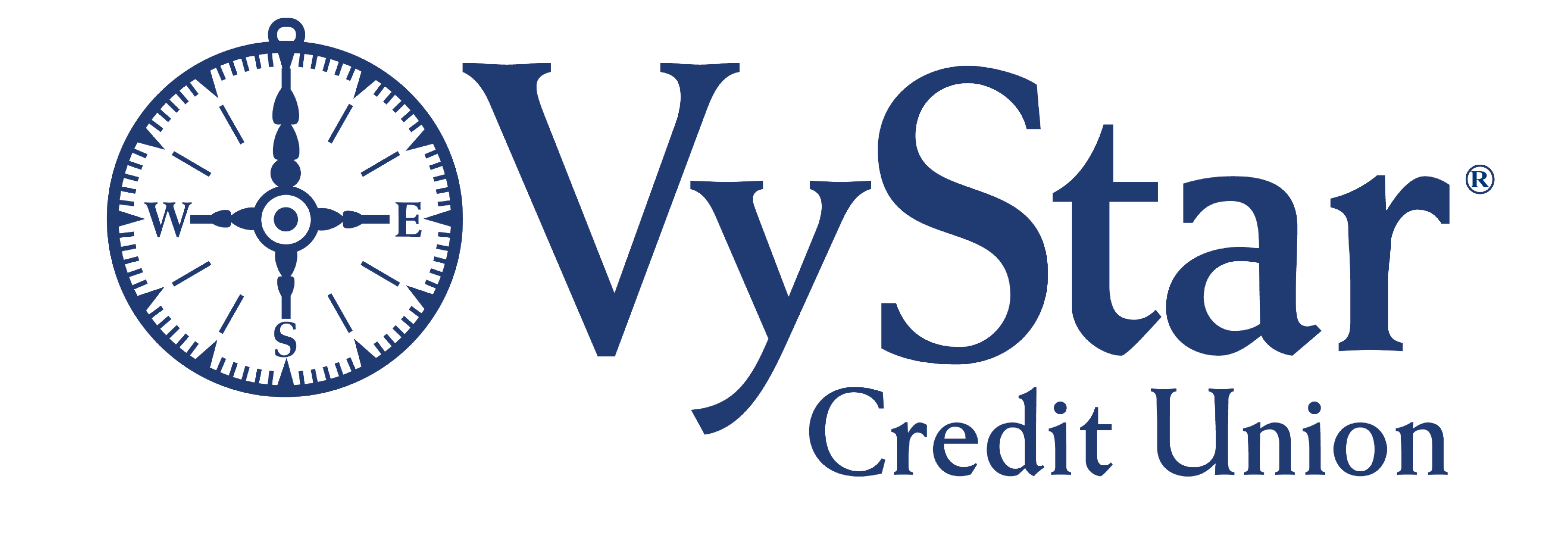 the logo for vvs great union with a clock