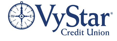 the logo for vvs great union with a clock